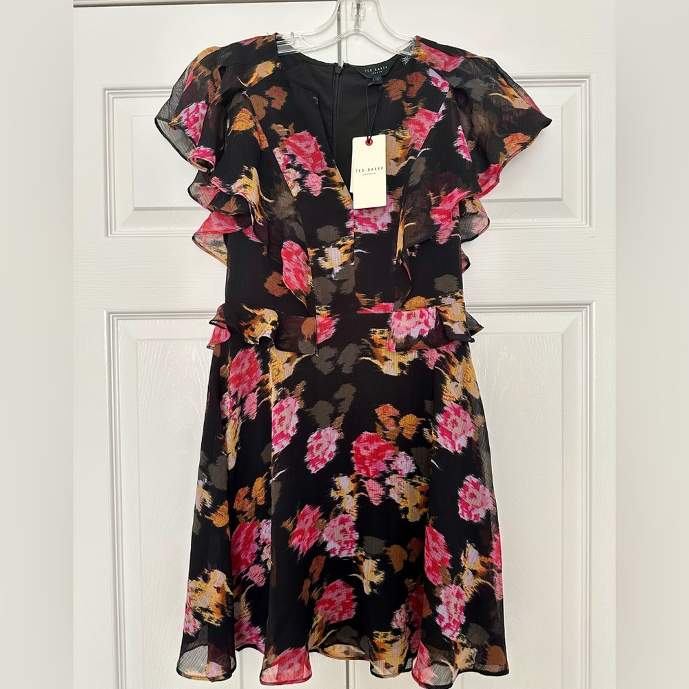 NWT Ted Baker Mini Floral Dress